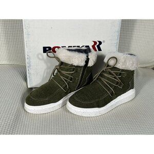 Romika Helsinki 01 Fleece lined Bootie, Olive Green, Size EU 36, US 5.5, NWB